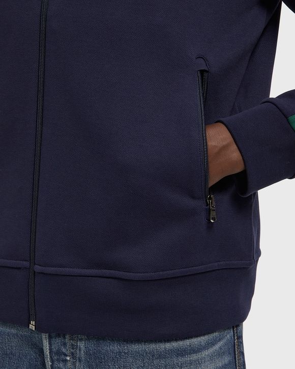 KNIT FULL ZIP SWEATSHIRT