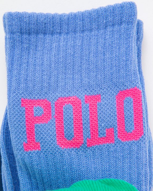 KNIT IN LOGO CREW SOCK 3 PACK