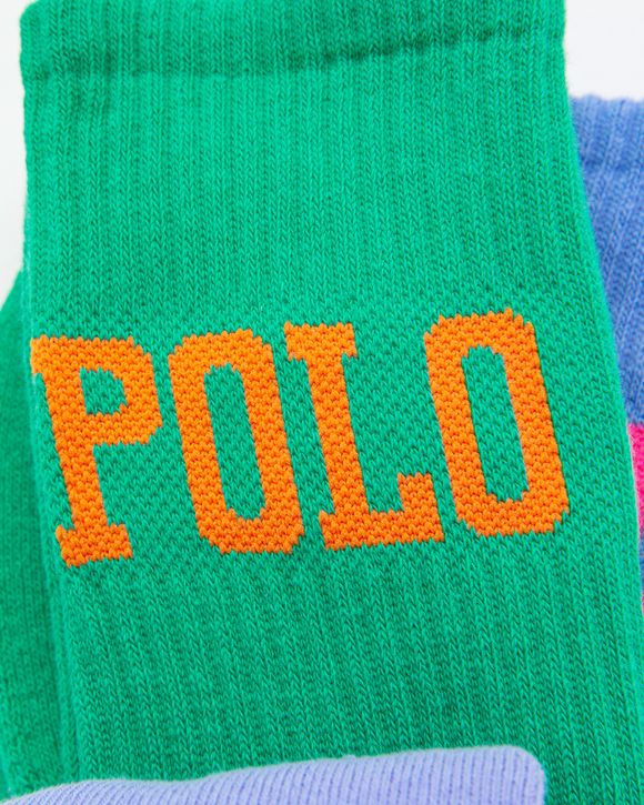 KNIT IN LOGO CREW SOCK 3 PACK