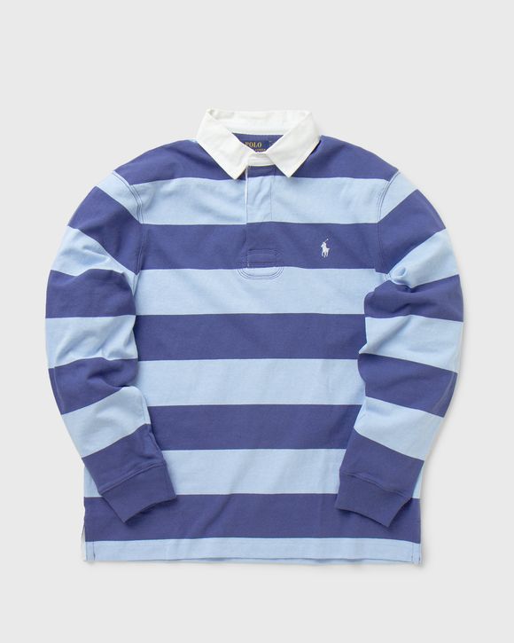 LONG SLEEVE KNIT RUGBY POLO