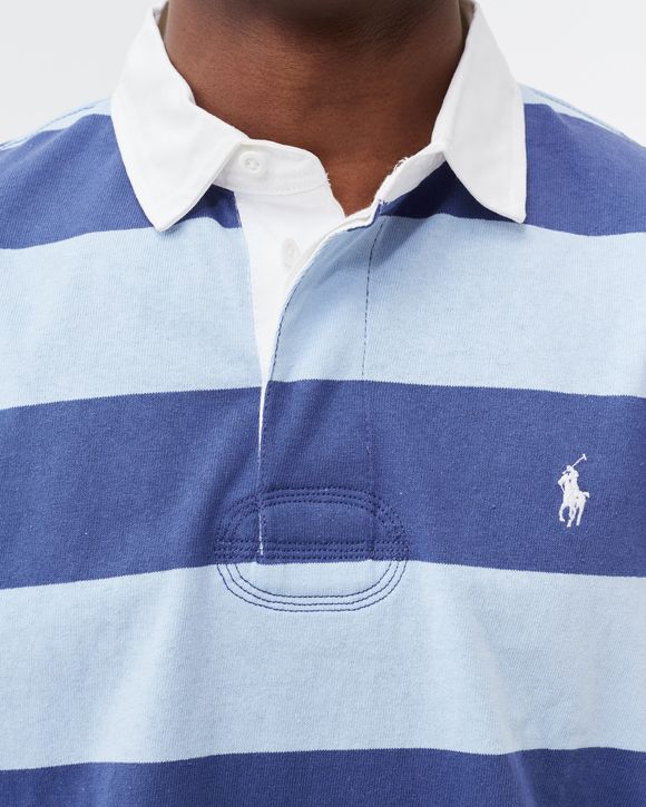 LONG SLEEVE KNIT RUGBY POLO