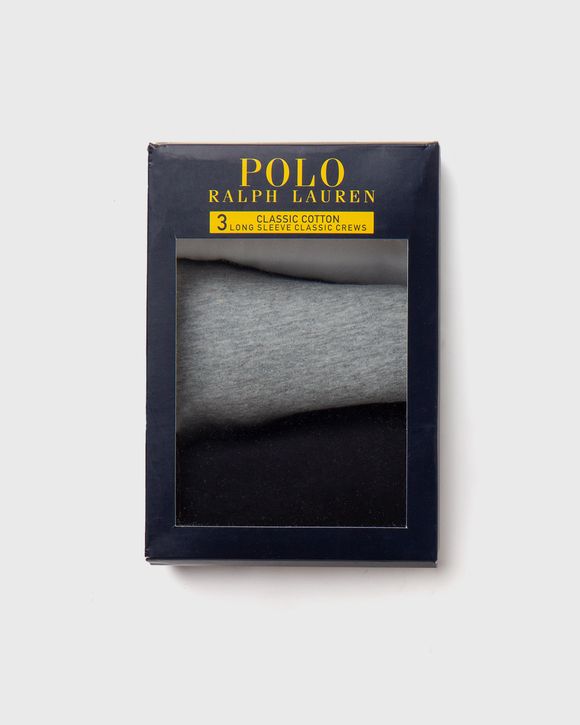 LONGSLEEVE CREW UNDERSHIRT 3-PACK