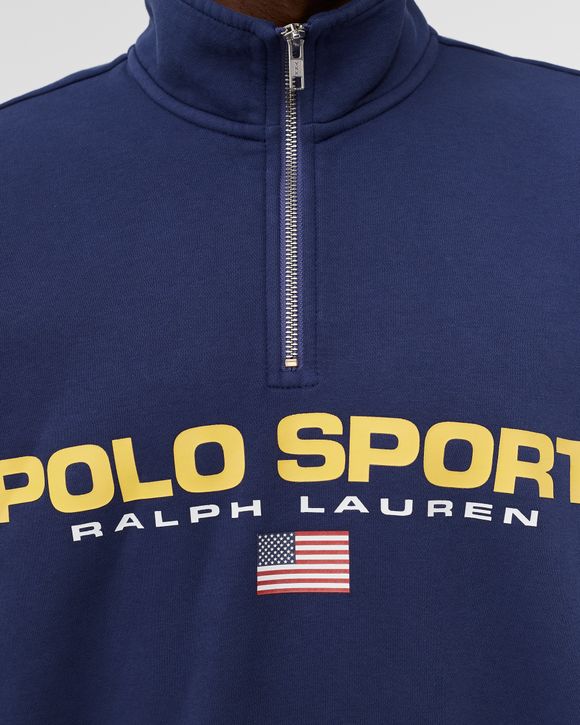 LONGSLEEVE HALFZIP SWEATSHIRT