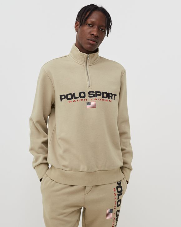 LONGSLEEVE HALFZIP SWEATSHIRT
