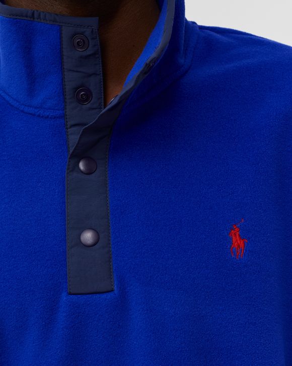 LSMOCKM1-L/S FLEECE PULLOVER