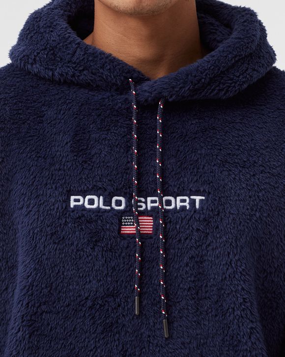 POLO SPORT BORG FLEECE POPOVER HOODIE