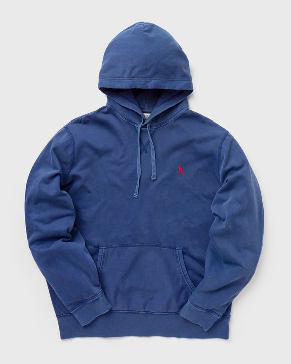 Regular-fit cotton-blend hoodie