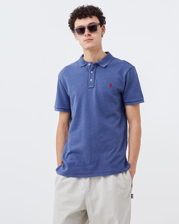 SHORT SLEEVE KNIT POLO SHIRT