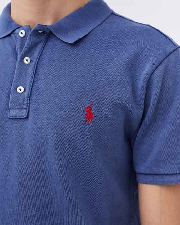 SHORT SLEEVE KNIT POLO SHIRT