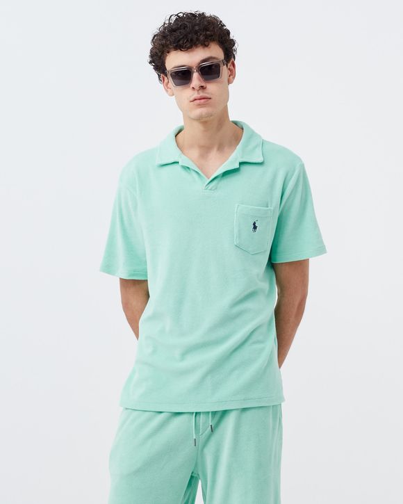 SHORT SLEEVE KNIT POLO SHIRT