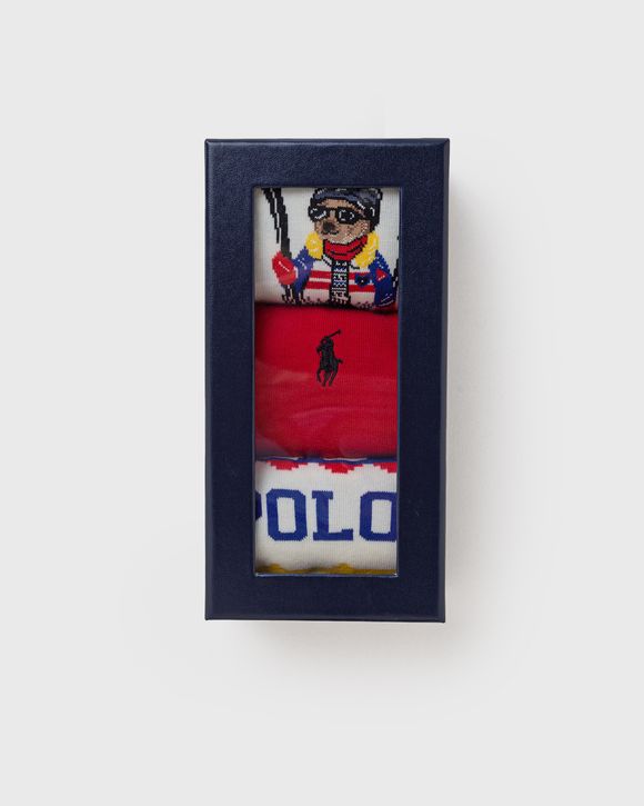 SKI BEAR BX CREW SOCK-3 PACK