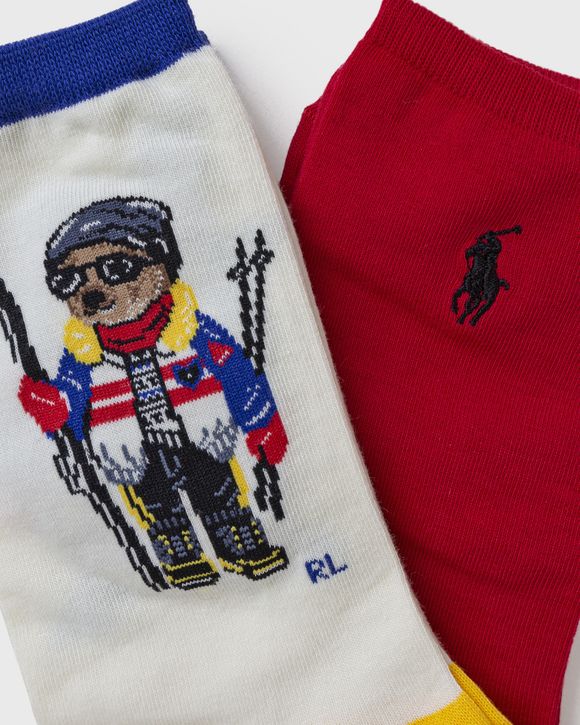 SKI BEAR BX CREW SOCK-3 PACK
