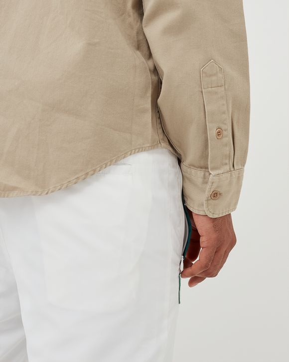 Slim Fit Garment-Dyed Twill Shirt