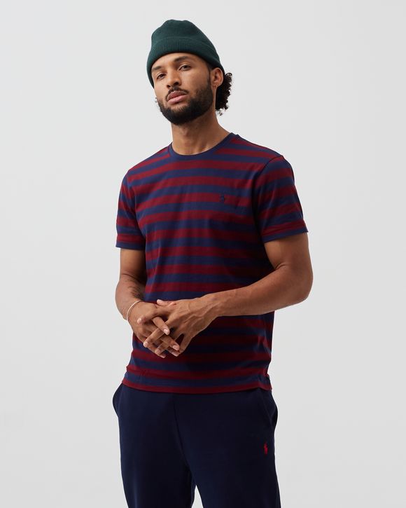 STRIPED CREWNECK TEE