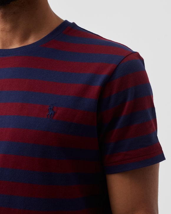 STRIPED CREWNECK TEE