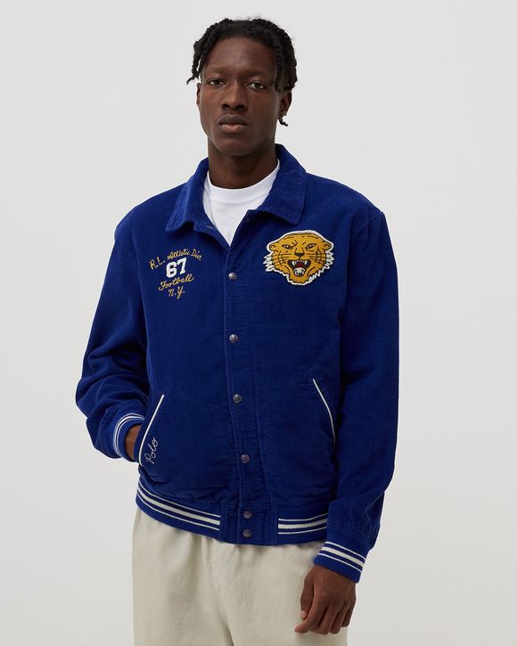 VARSITY LINED BOMBER JACKET