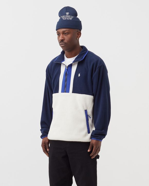VINTAGE HALF-ZIP FLEECE SWEATSHIRT