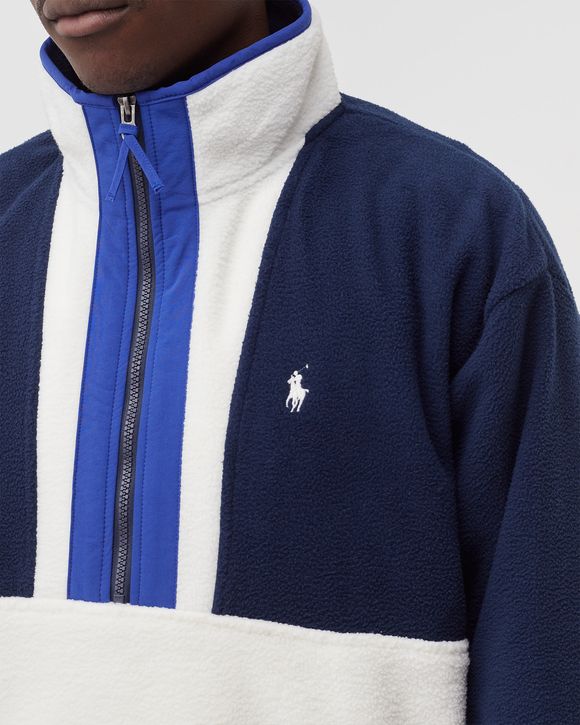 VINTAGE HALF-ZIP FLEECE SWEATSHIRT