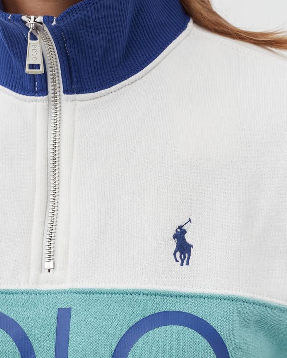 WMNS Colour-Blocked Fleece Quarter-Zip