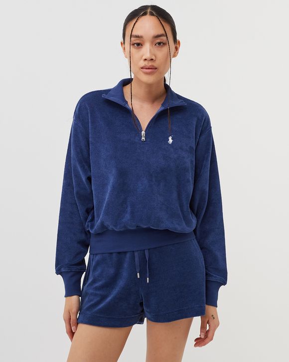 WMNS HALFZIP TERRY PULLOVER