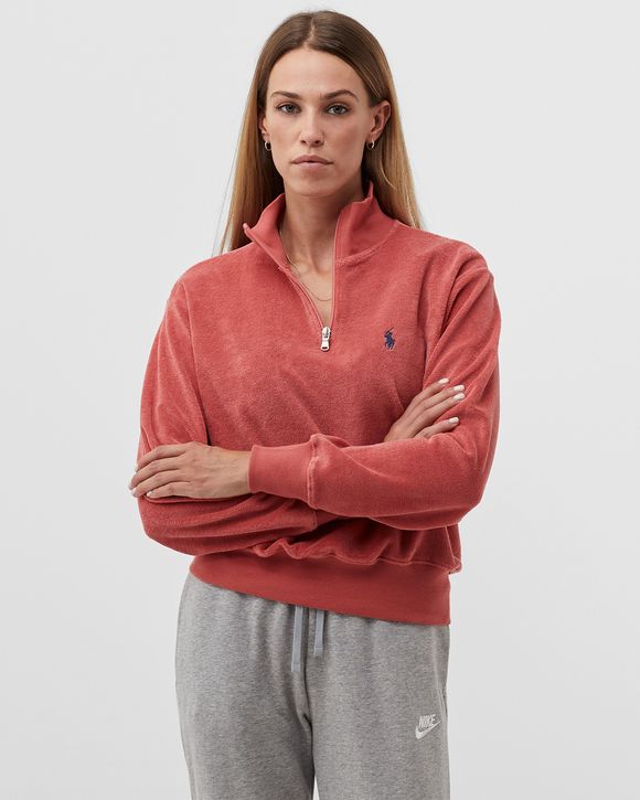 WMNS HALFZIP TERRY PULLOVER