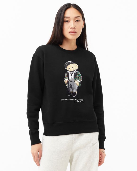 WMNS PLAID TUX CNPO SWEATSHIRT