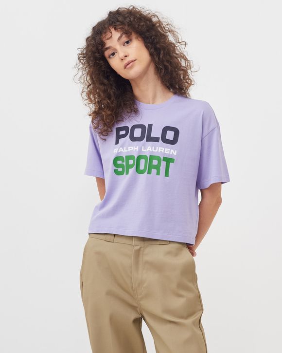 WMNS POLO SPORT CROPPED TEE