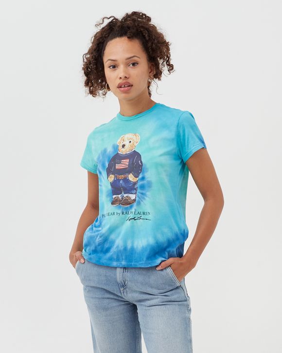 WMNS TIE DYE BEAR TEE