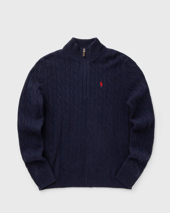 ZIP KNIT PULLOVER