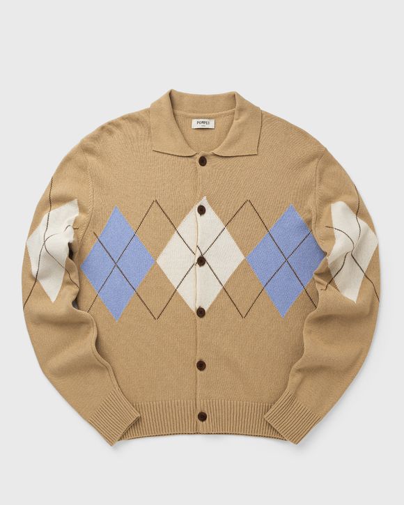 ARGYLE CARDIGAN POLO
