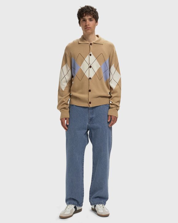 ARGYLE CARDIGAN POLO