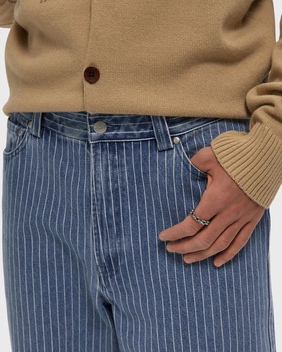 PINSTRIPE CLASSIC WASH DENIM