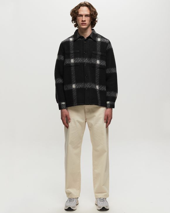 PLAID FLEECE OVERSHIRT
