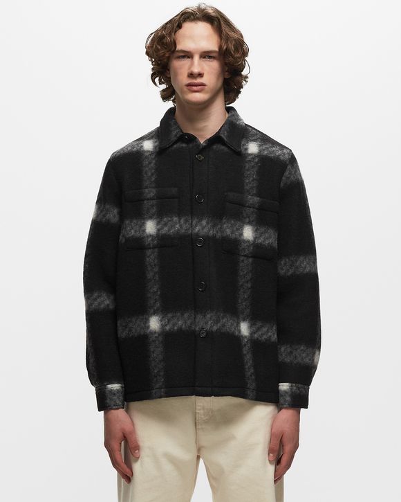 PLAID FLEECE OVERSHIRT