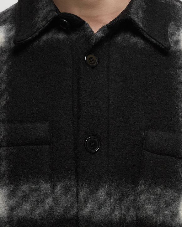 PLAID FLEECE OVERSHIRT