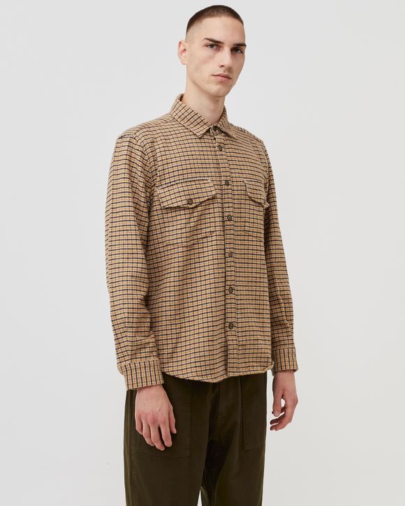 PP BROWN/MUSTARD OVERSHRIT