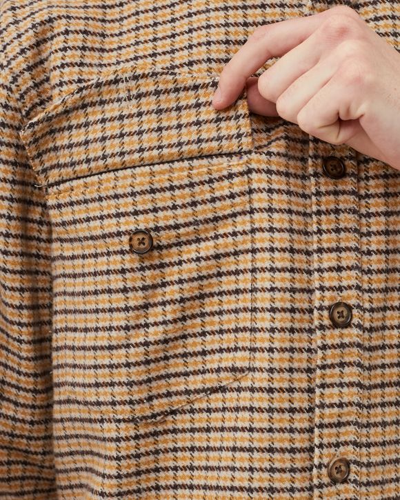 PP BROWN/MUSTARD OVERSHRIT