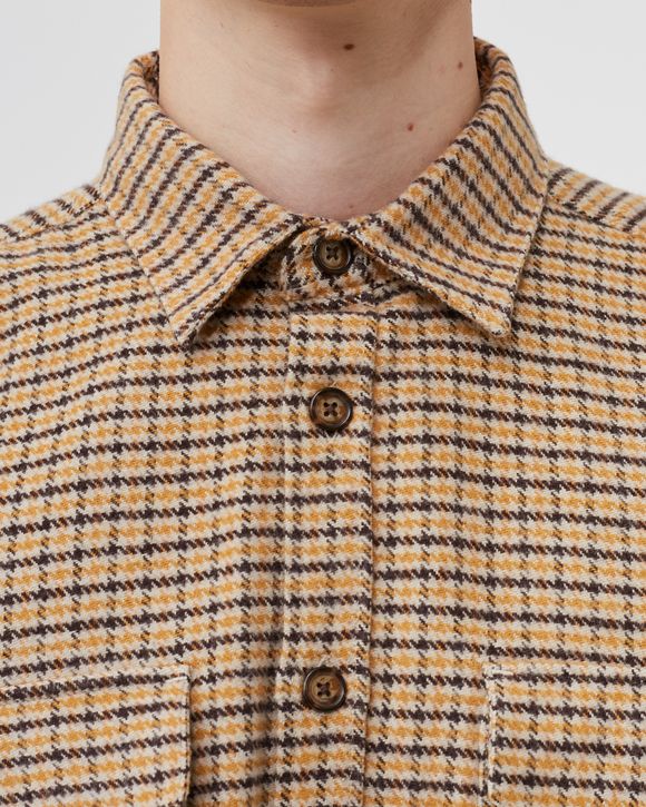 PP BROWN/MUSTARD OVERSHRIT