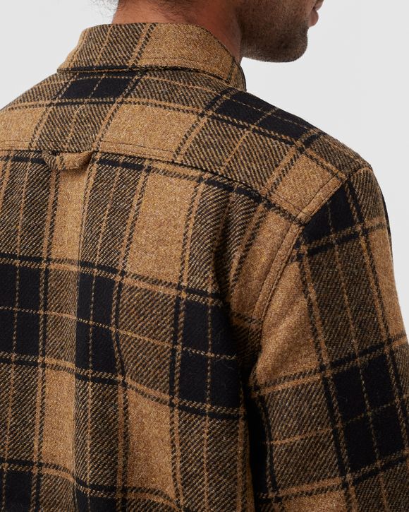 WOOL SIDE OVERSHIRT