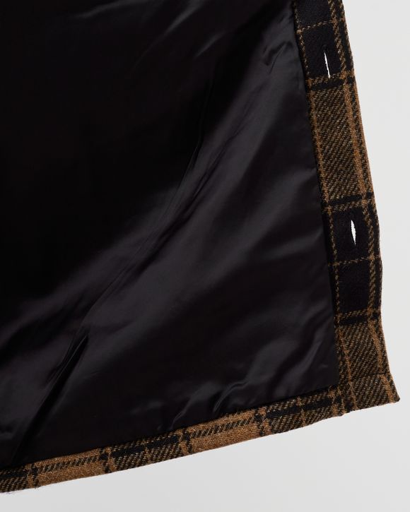 WOOL SIDE OVERSHIRT