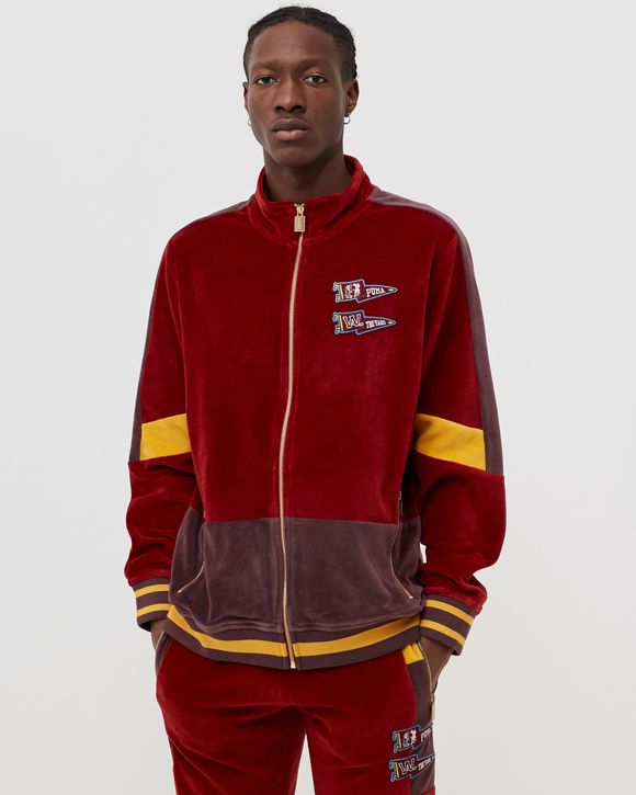 TYE VELOUR TRACK JACKET