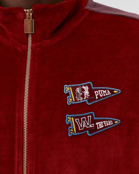 TYE VELOUR TRACK JACKET