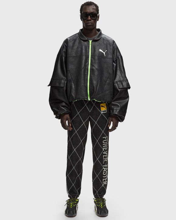 X ASAP ROCKY PLEATHER JACKET