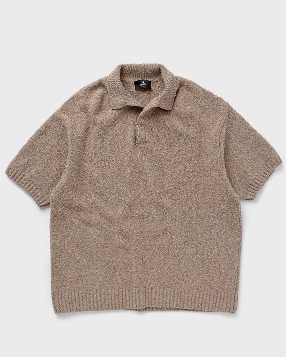 BOUCLE TEXTURED KNIT POLO