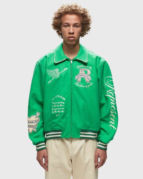 CHERUB WOOL VARSITY JACKET