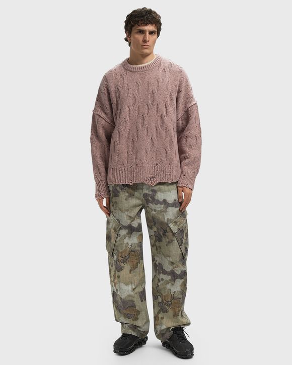 DISTRESS KNIT SWEATER
