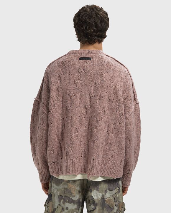 DISTRESS KNIT SWEATER
