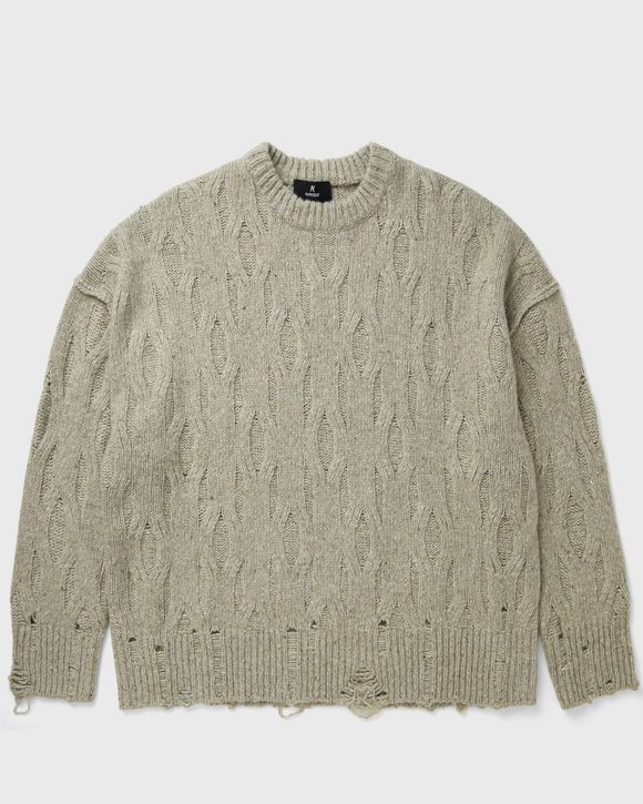 DISTRESS KNIT SWEATER