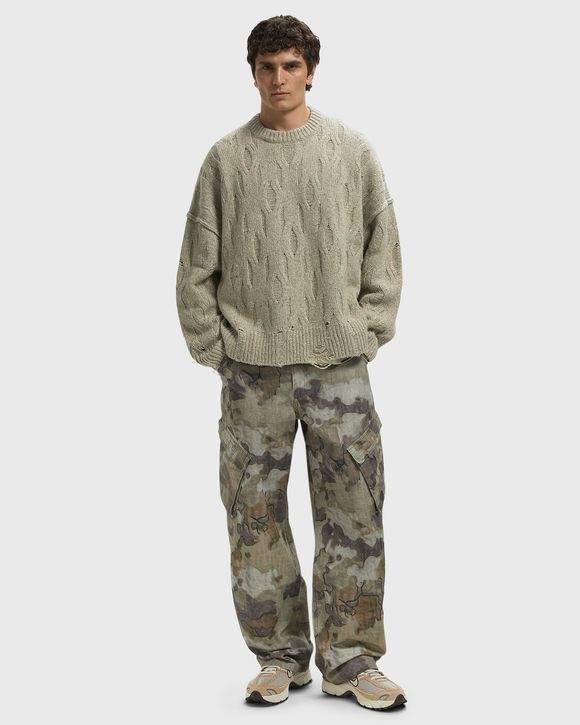 DISTRESS KNIT SWEATER