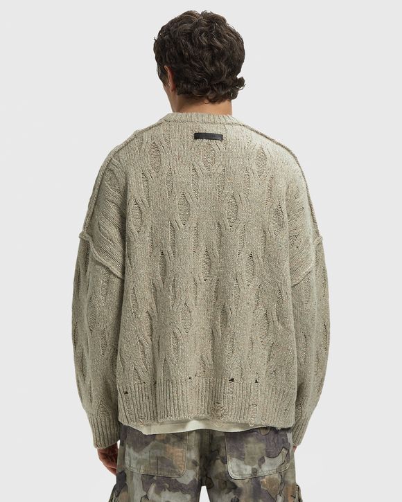 DISTRESS KNIT SWEATER
